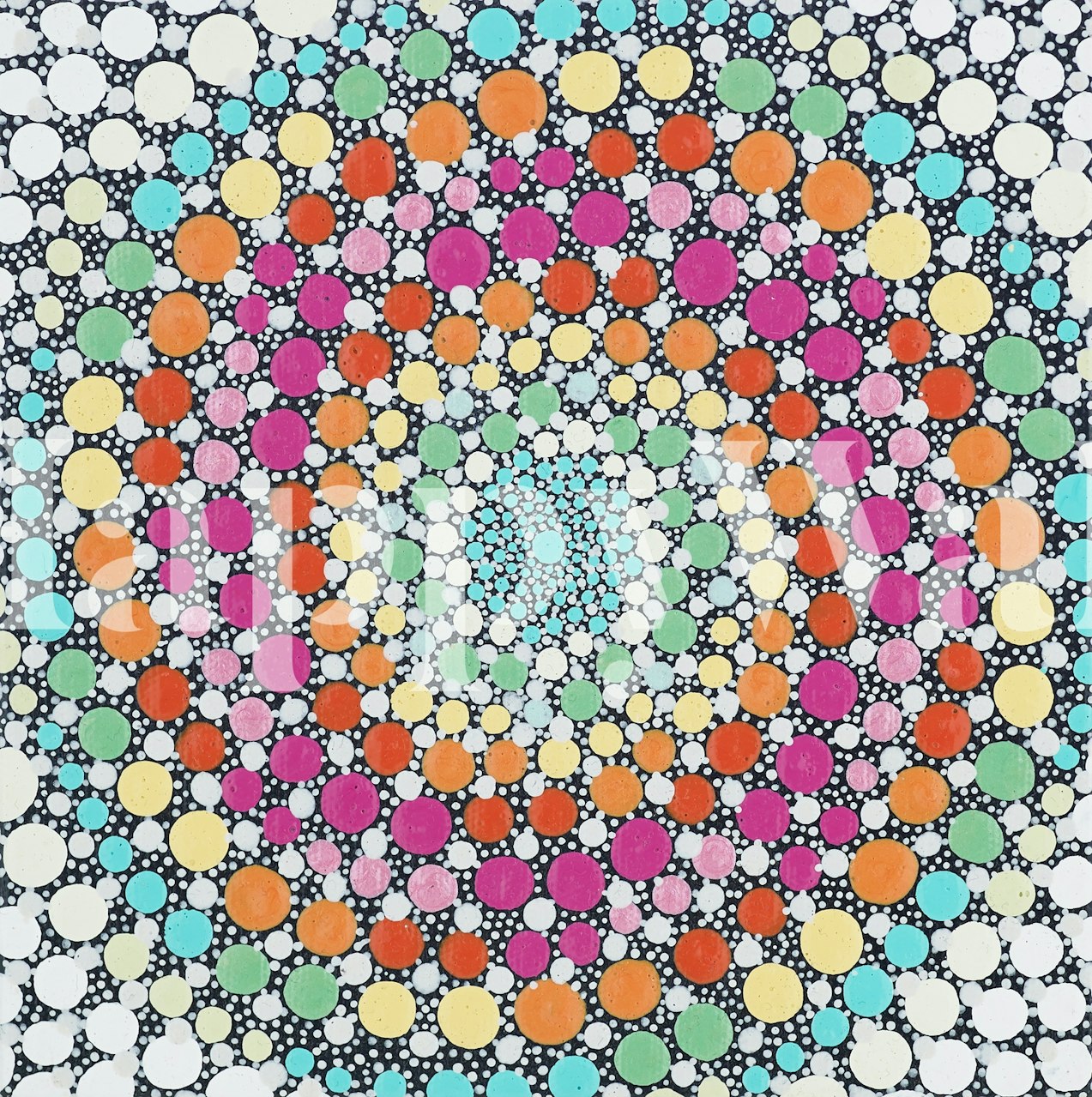 Lollipop Lollipop papier peint coloré dans une pièce