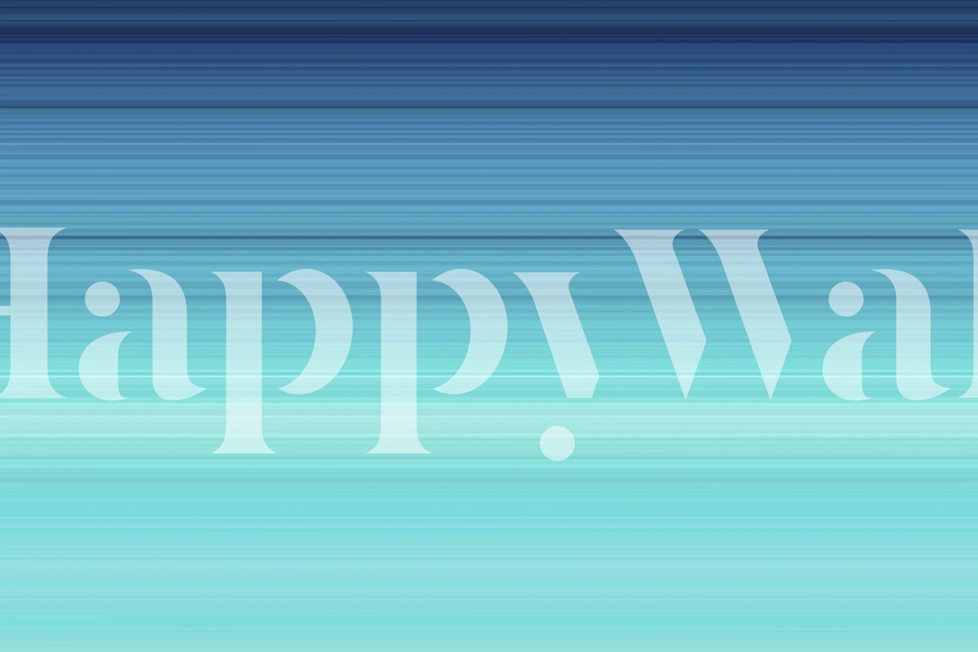 Blue gradient wallpaper with horizontal stripes in gradient shades