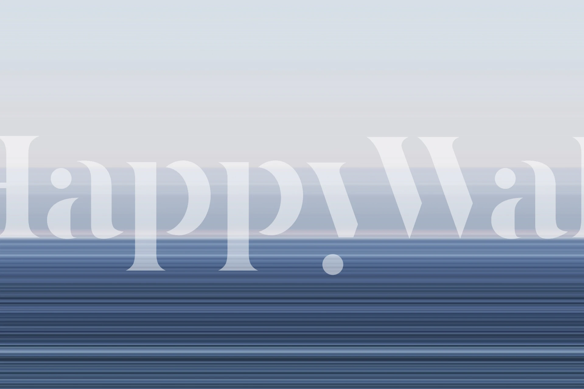 Linje Aruba wallpaper design displayed in a room