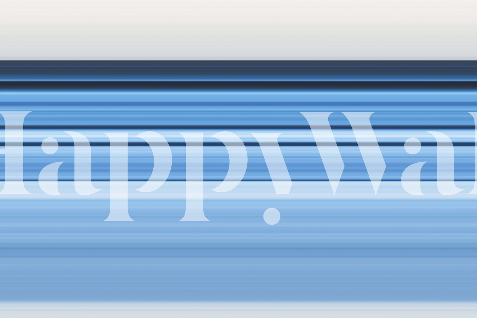 Linje Copacabana wallpaper in a room