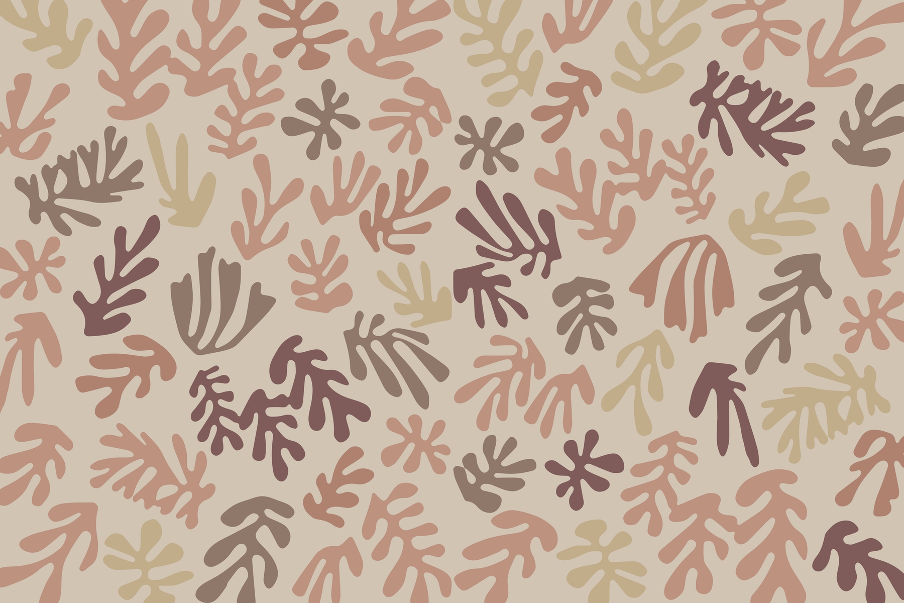 Matisse Quartz Rose Wallpaper | Happywall