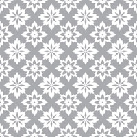 Stone Grey Floral Art ταπετσαρία