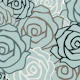 Duch Egg Blue Rose Pattern