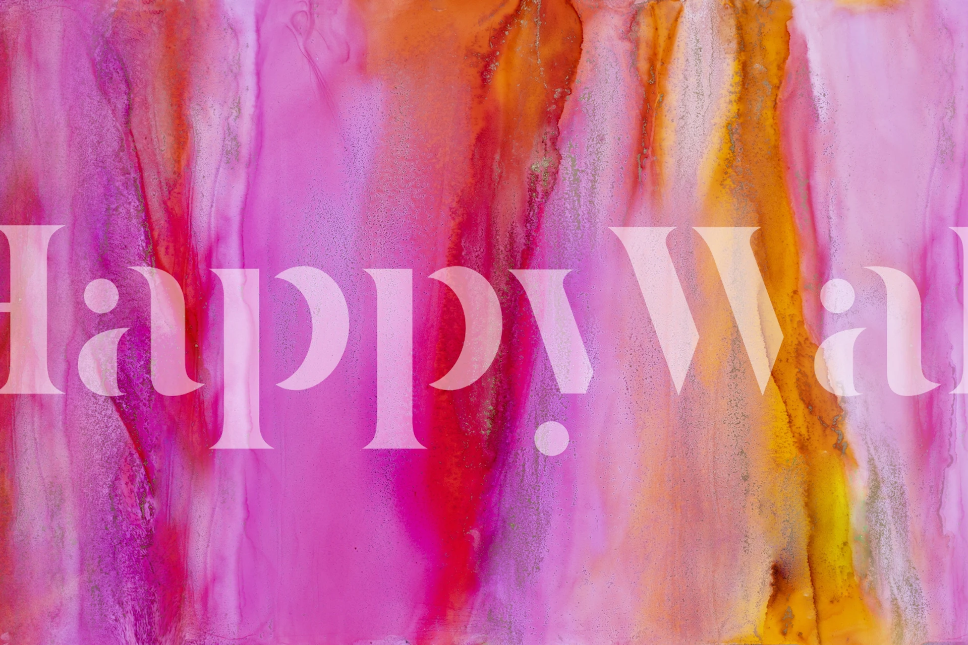 Tapeta Bright Pink Alcohol Ink Art