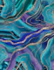 Purple Teal Blue Agate 1
