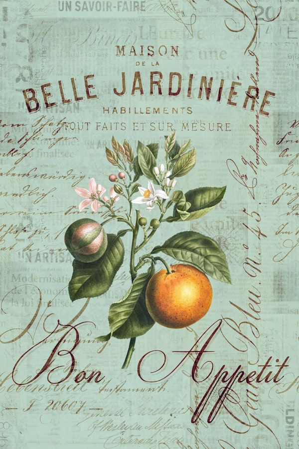 Vintage Orange Nostalgia