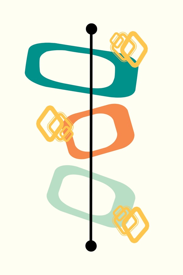 Mid Century Modern Shapes 02