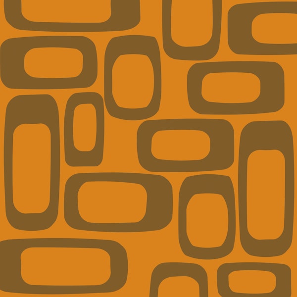 Square Pattern Seventies Color