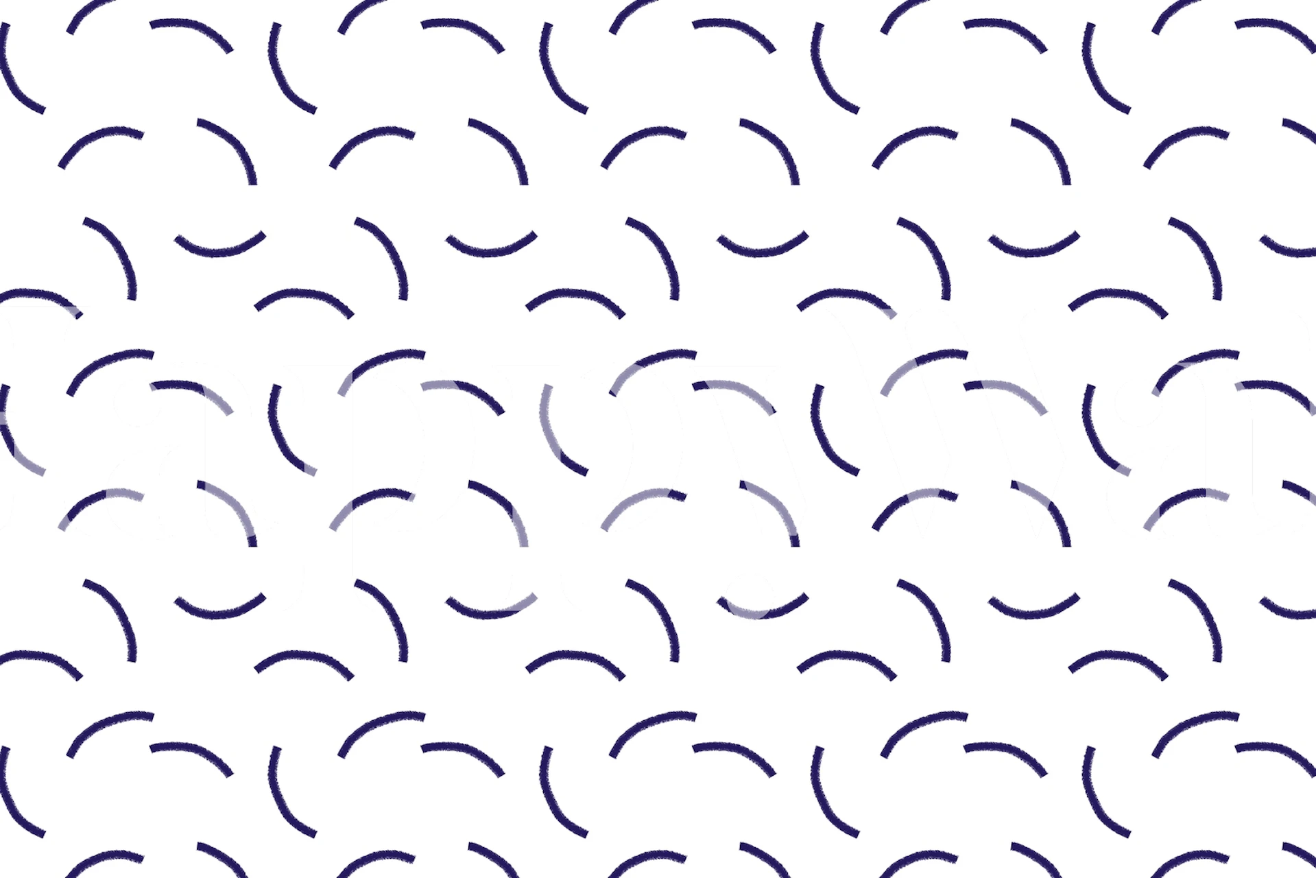 Arches tapetdesign i et rom