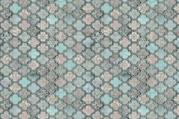 Vintage Moroccan Tiles Teal