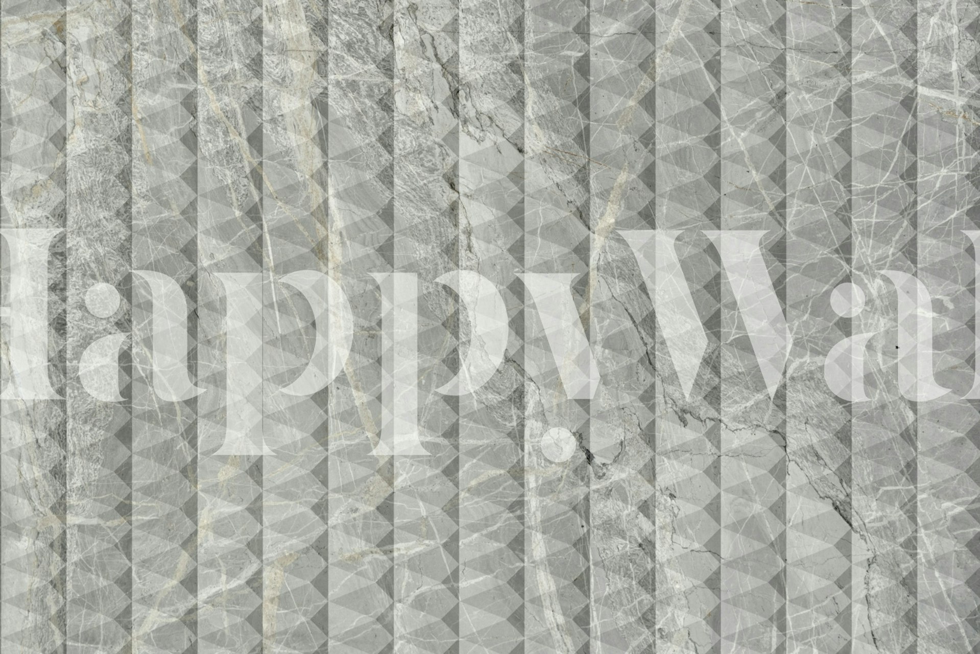 Geo Marmor wallpaper design in a room