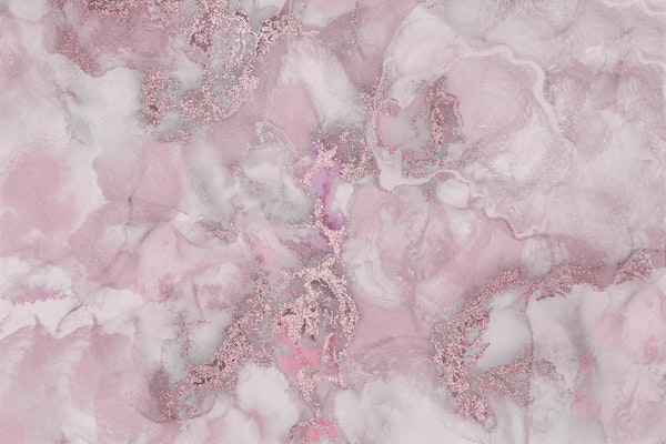 Alcohol Ink Pastel Pink Marble