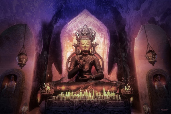 Buddha Temple Sanctuary