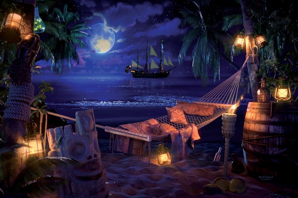 Tropical Beach Hideaway