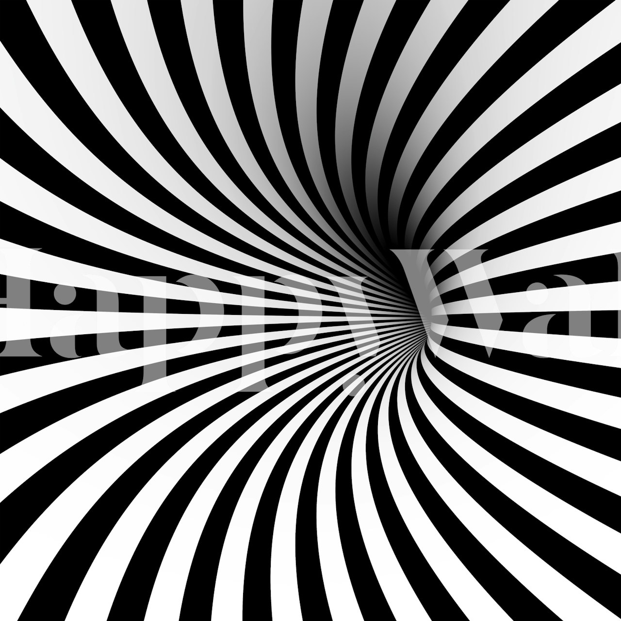 Stipes tube ταπετσαρία σε μια ρύθμιση δωματίου