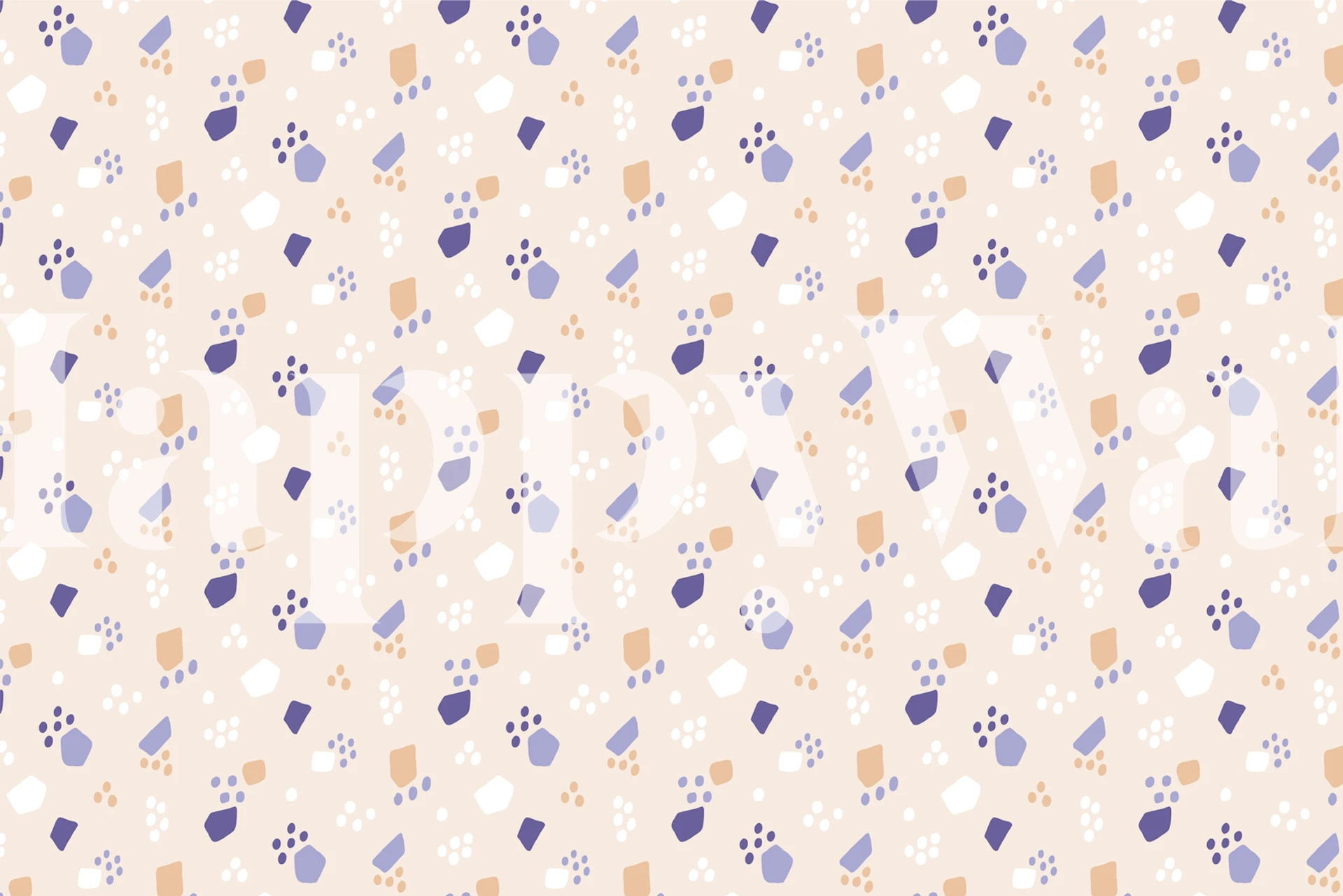 Soil Tapetdesign in einer Raumgestaltung