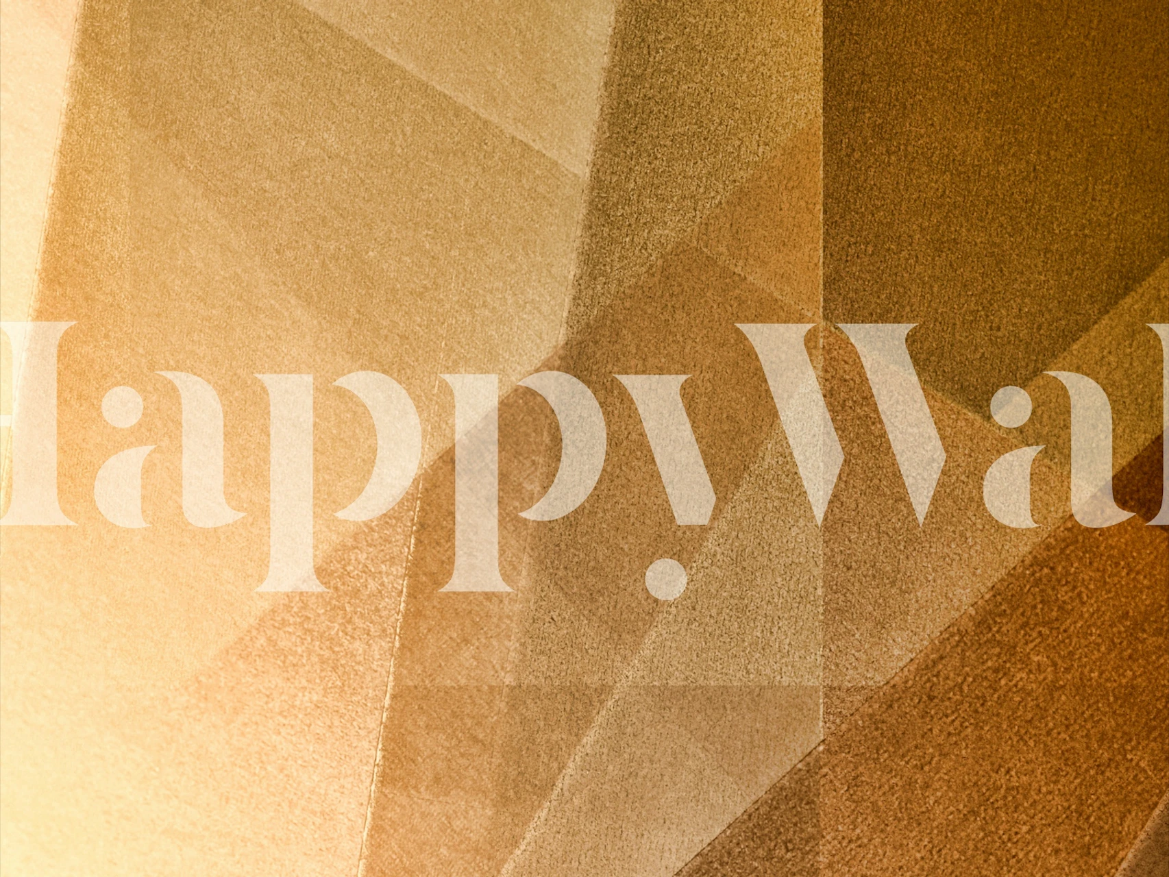 Geometric triangles in shades of bronze, gold, and tan wallpaper