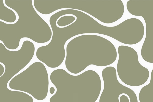 Minimal Midcentury Green