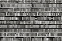 Books black and white tapete