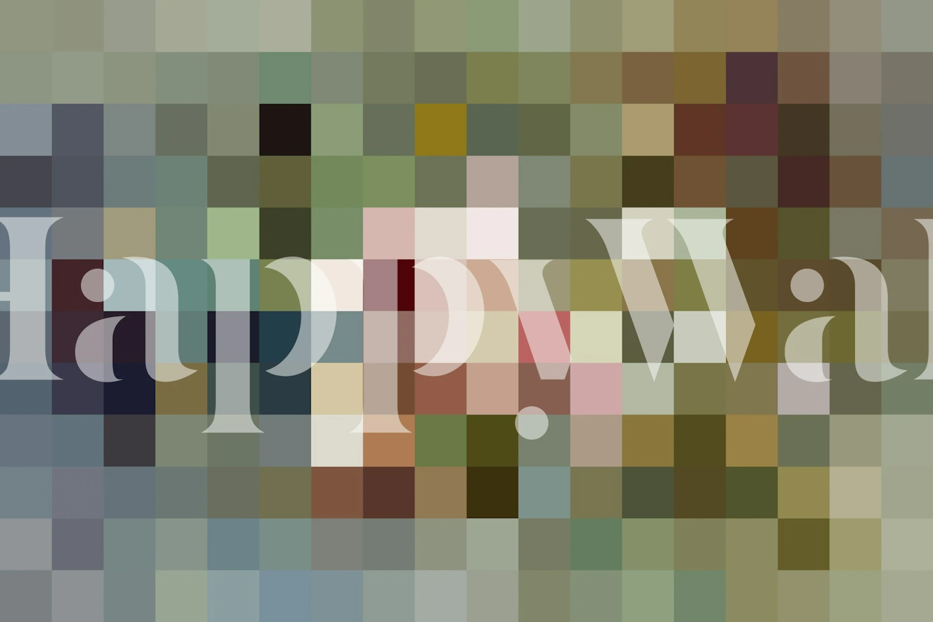 Vintage geometric design in pastel colors wallpaper