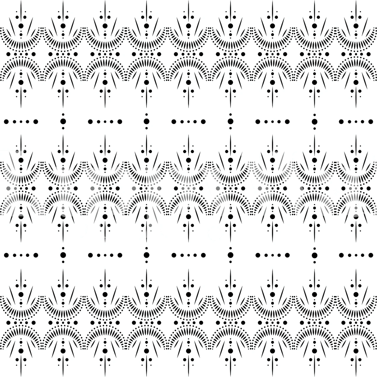 Carta da parati Half Moon in un ambiente