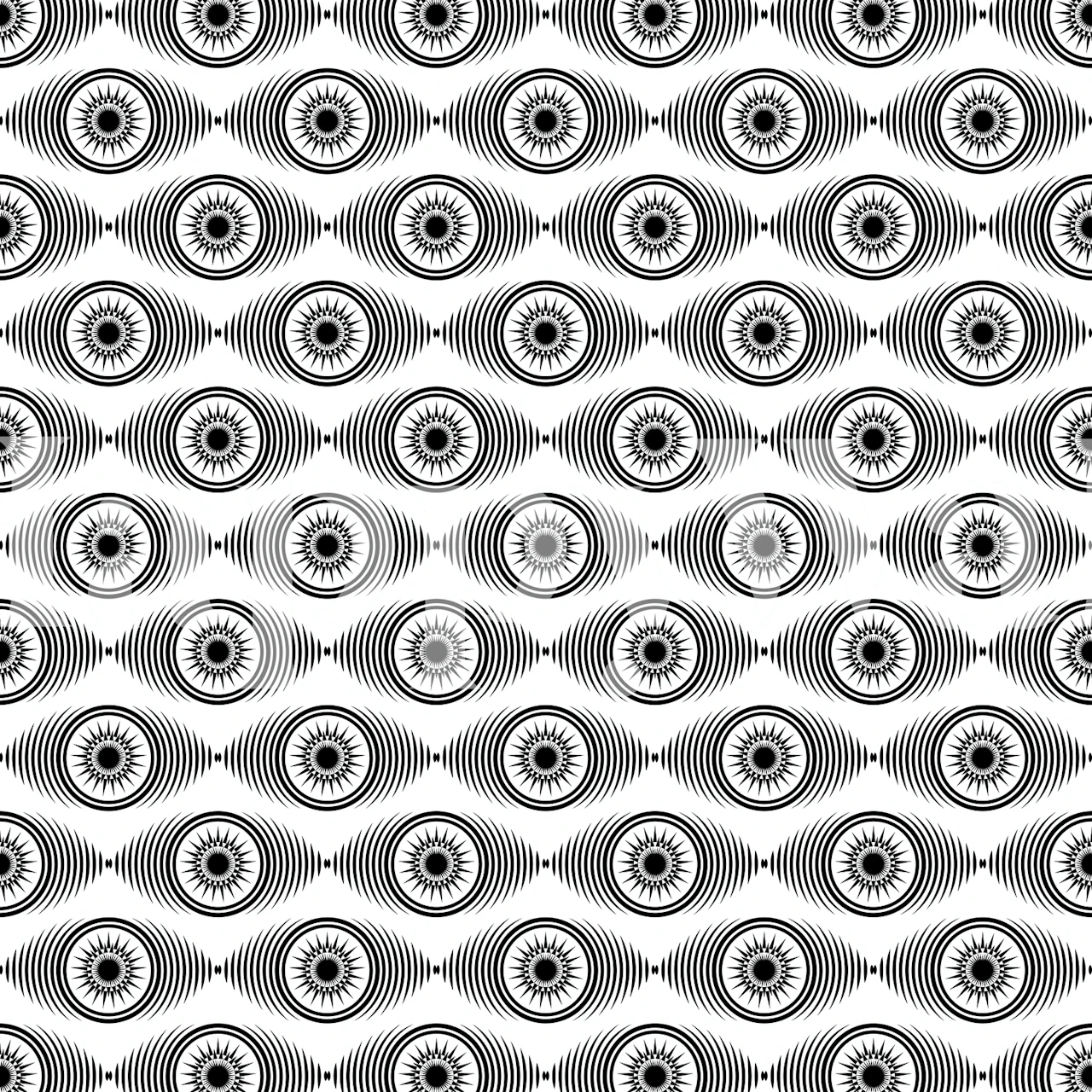 The Other Eye carta da parati in una stanza