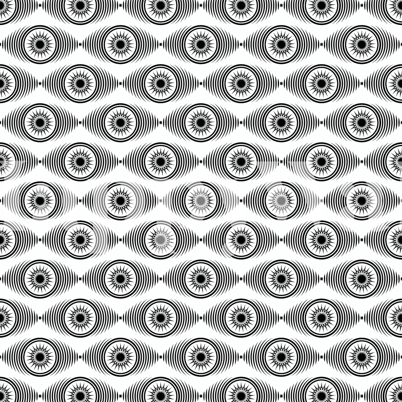 The Other Eye wallpaper in a room