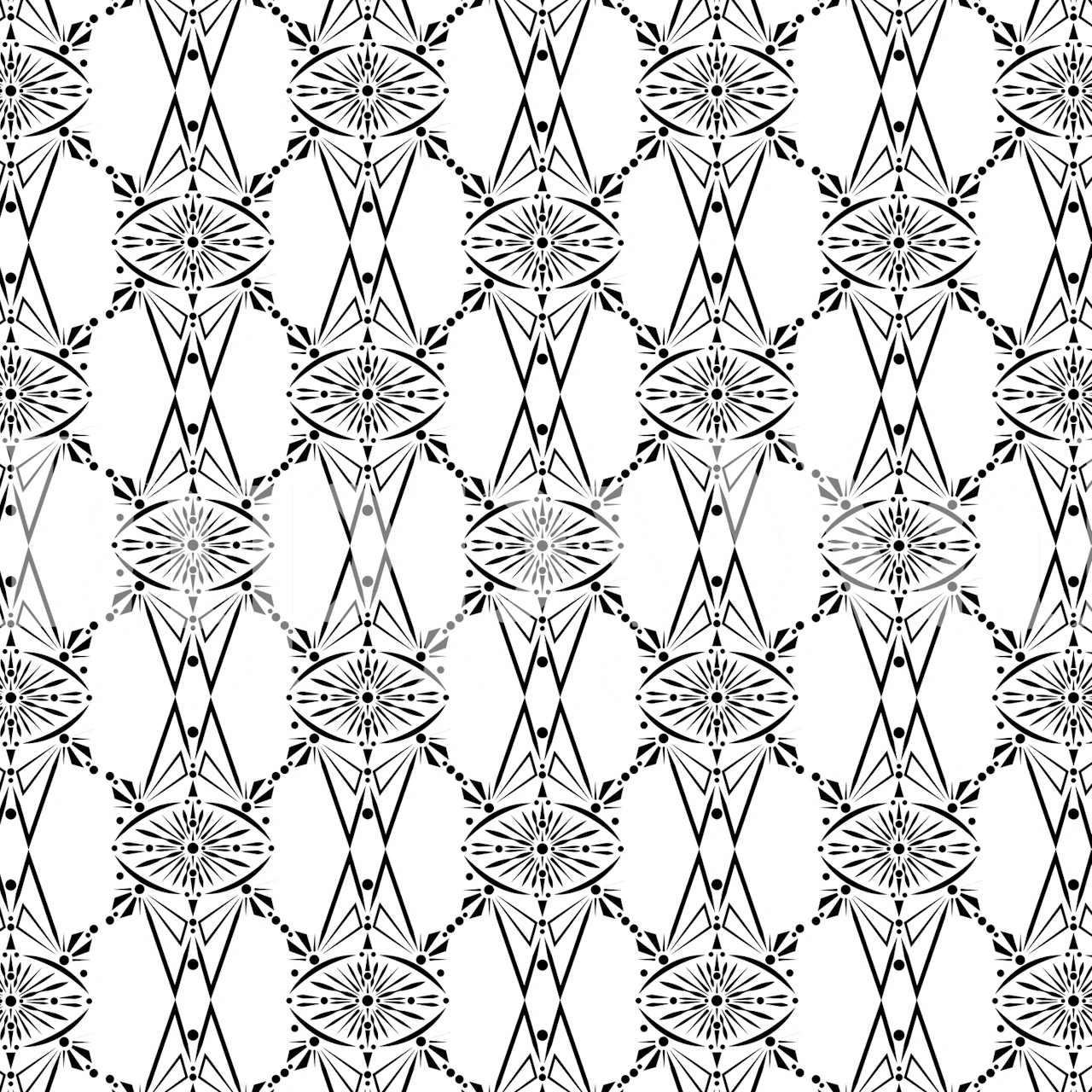 Look Within wallpaper design in a room