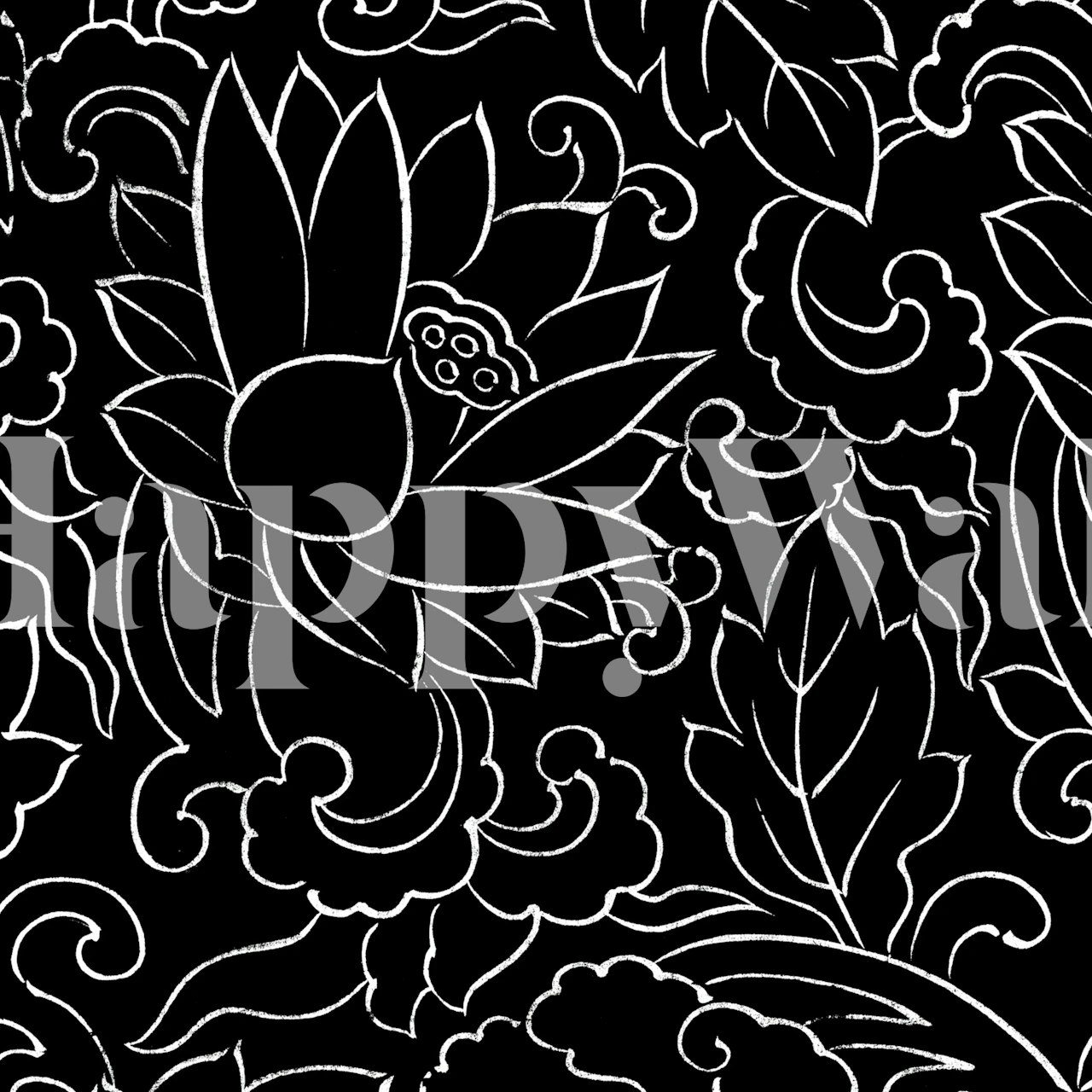 Lotus Flowers wallpaper mustalla taustalla