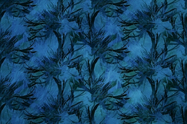 Teal Flowers For The Brave