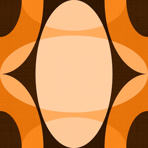 Muted Midcentury Geometric