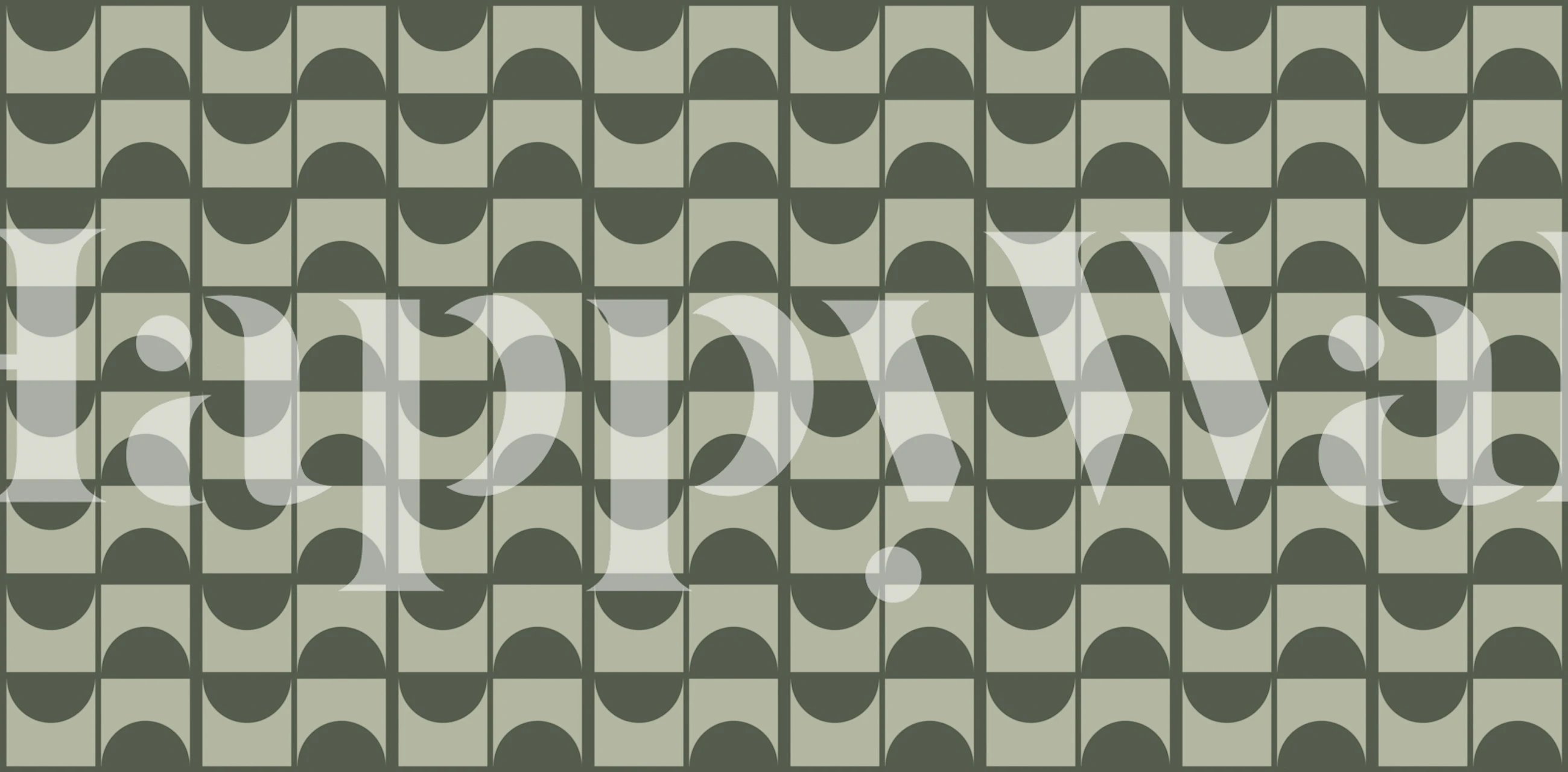 Dizajn tapeta Geometric Midcentury Modern