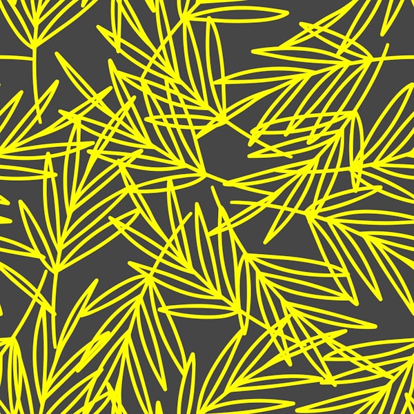 Leaves in Gray and Yellow