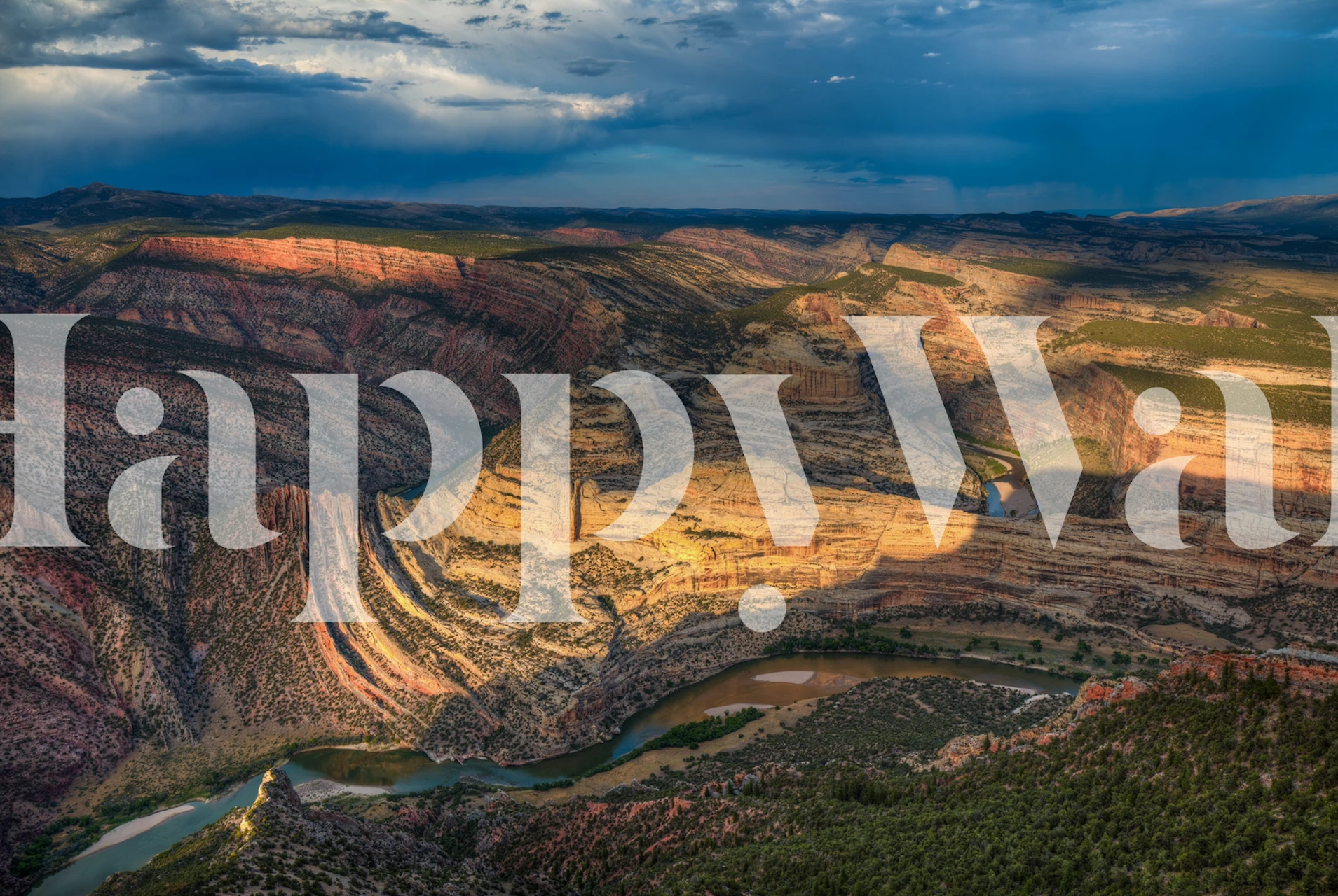 Stunning landscape of Dinosaur National Monument with earthy colors, hills and river wallpaper