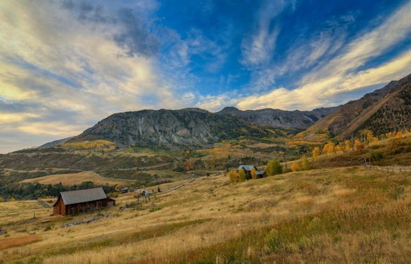 Dusk at Deep Creek Mesa