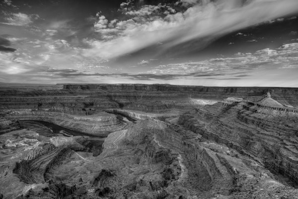 Dead Horse Canyon-Black+White