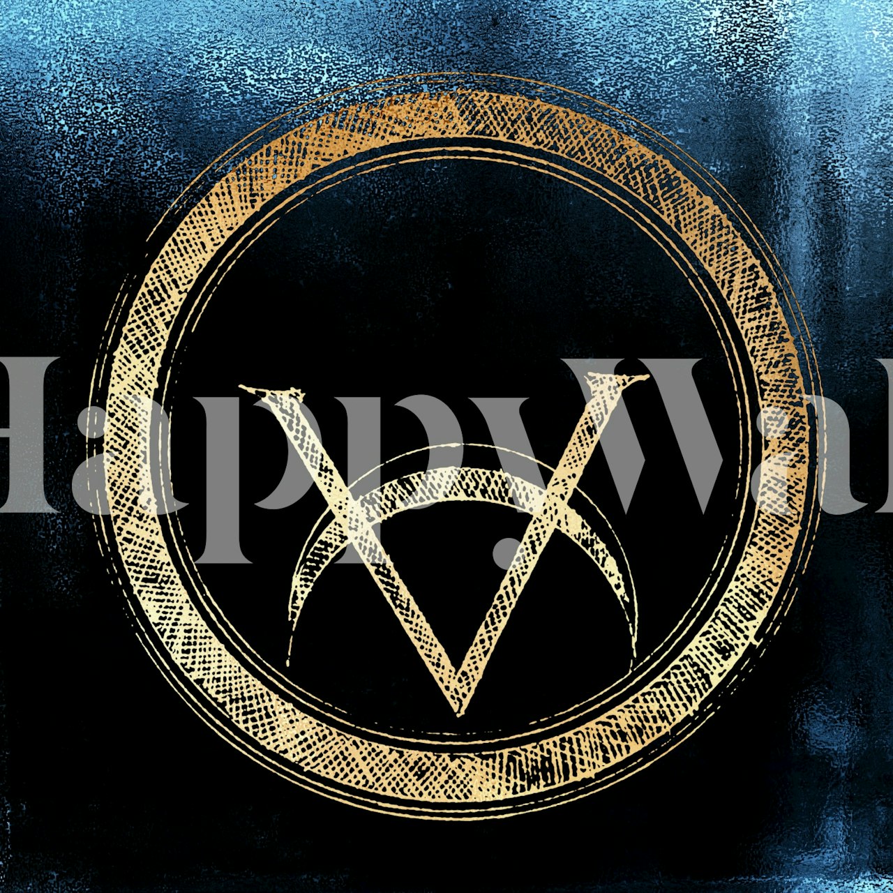 Ταπετσαρία Golden Female Moon σε δωμάτιο