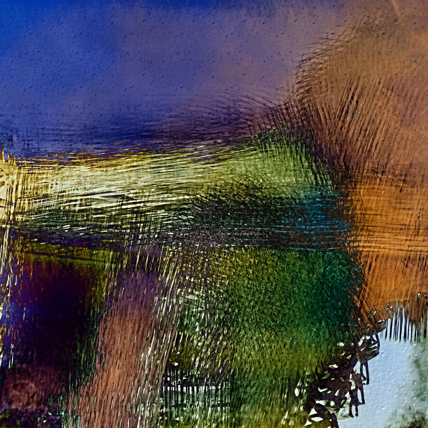 Buy Moonlight Poetry Abstract Art wallpaper Free shipping