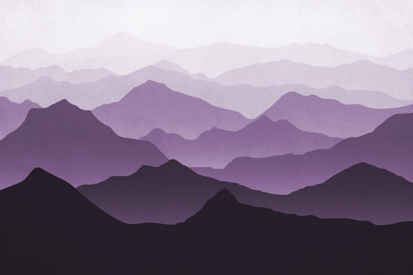 Purple mountains II