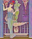 Vintage Mermaid Garden