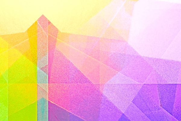 Urban Purple Lights Abstract