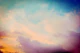 Soft Turquoise Sunrise Clouds