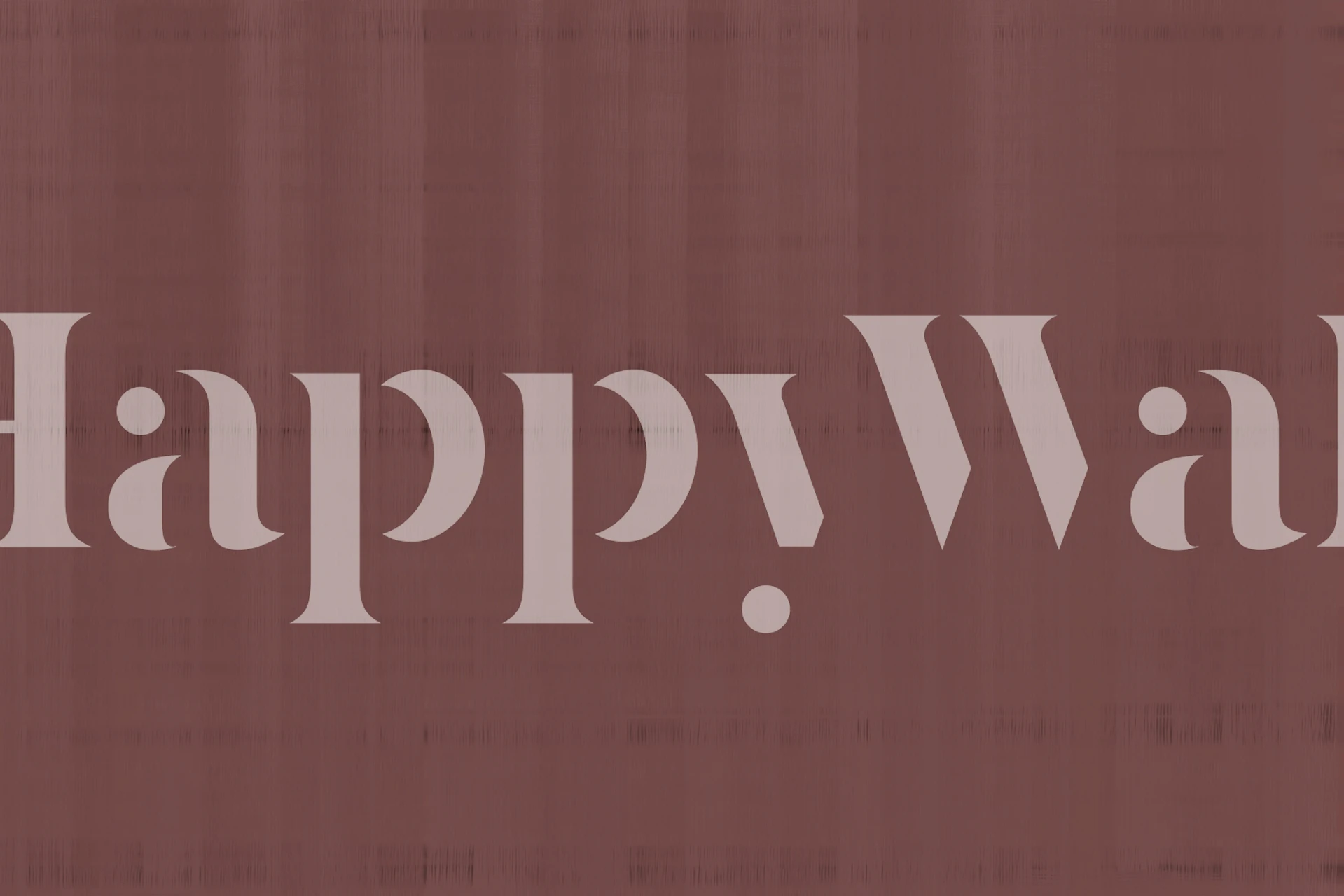 Mauve Japanese Silk wallpaper in a room