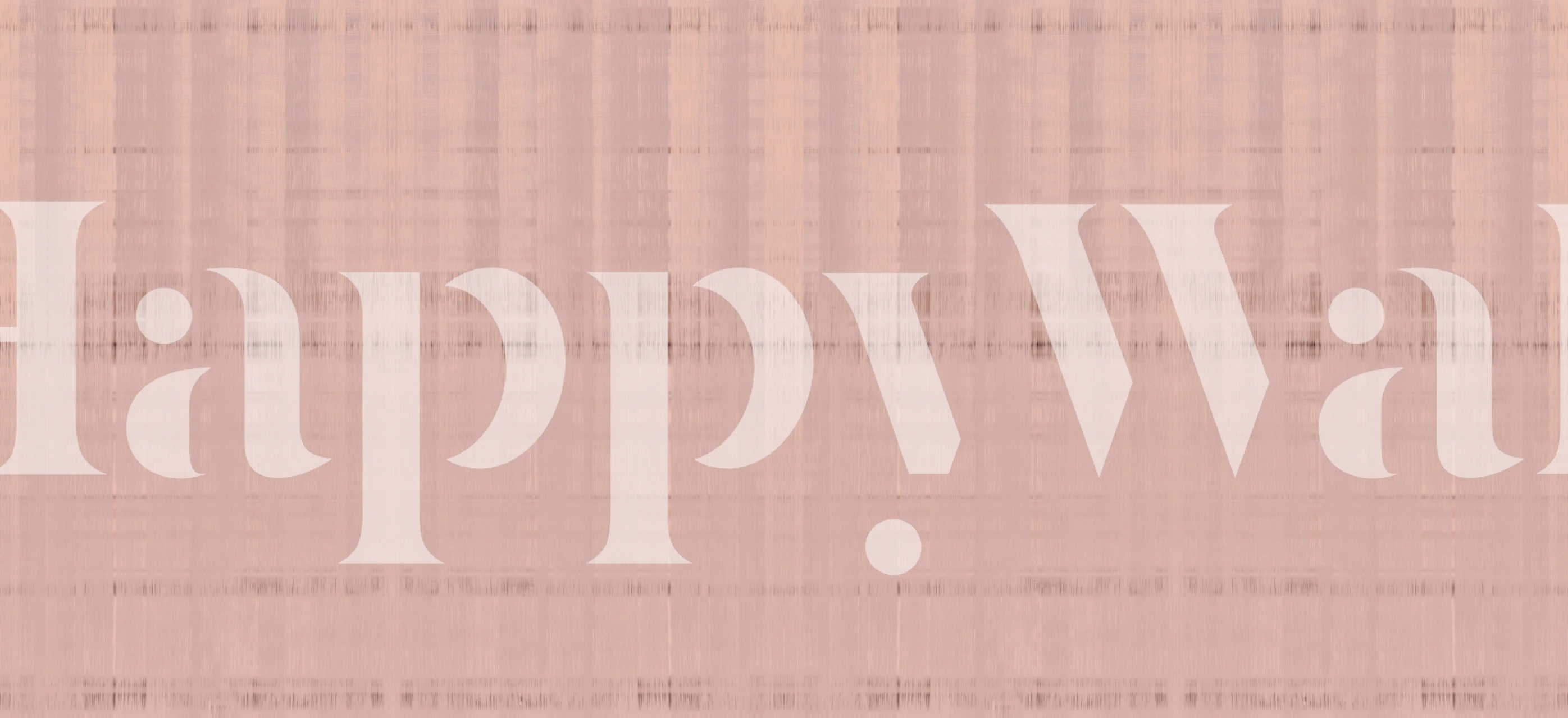 Subtle pink textured wallpaper with silky finish