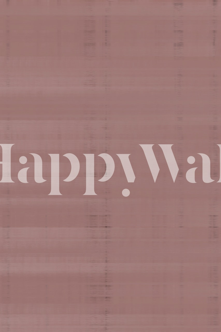 Elegant mauve silk textured wall mural with hand-drawn design details