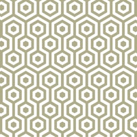 60s ehxagon pattern wallpaper