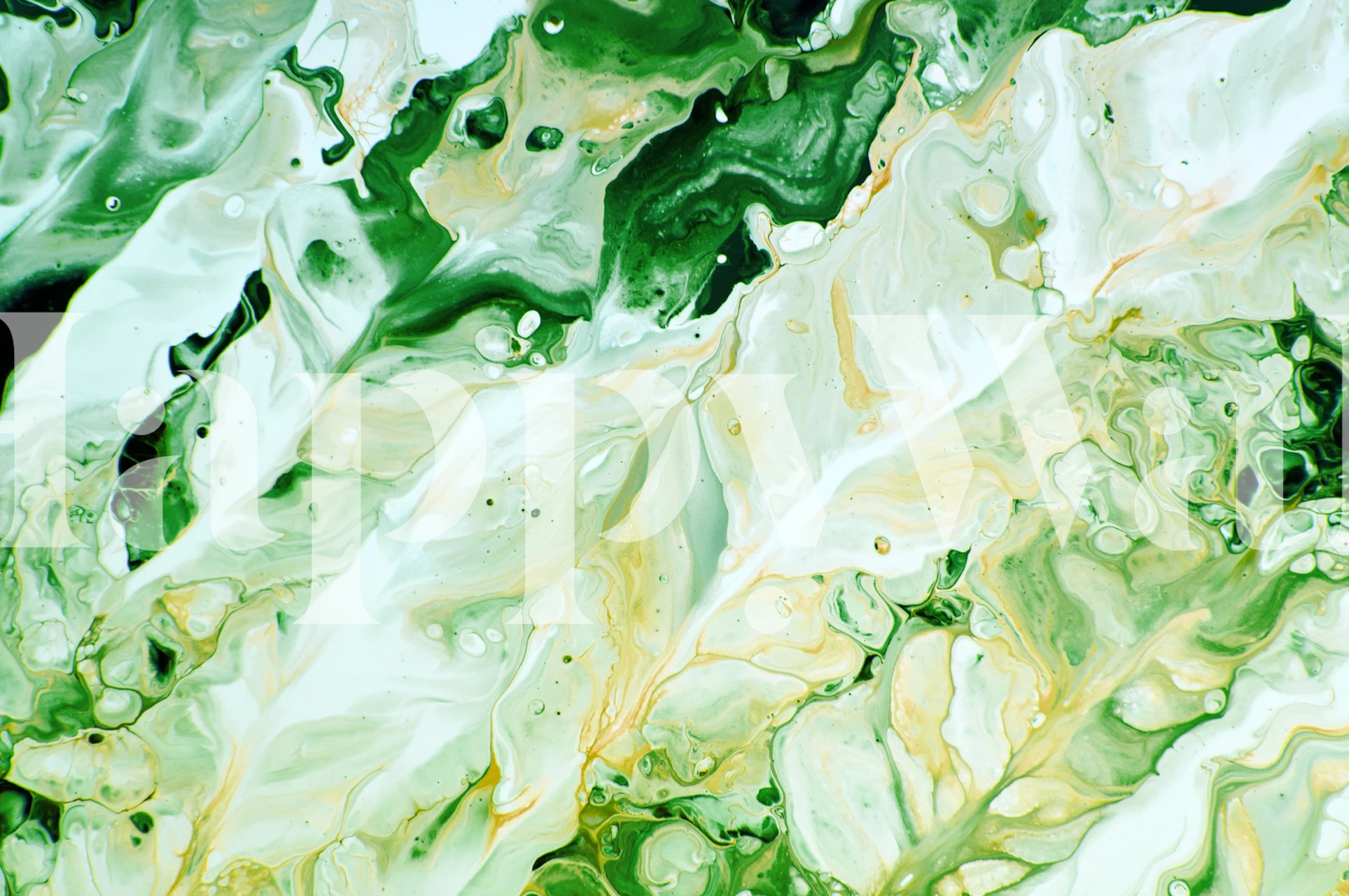 Papel pintado Abstract Marble Glam 3 en una habitación