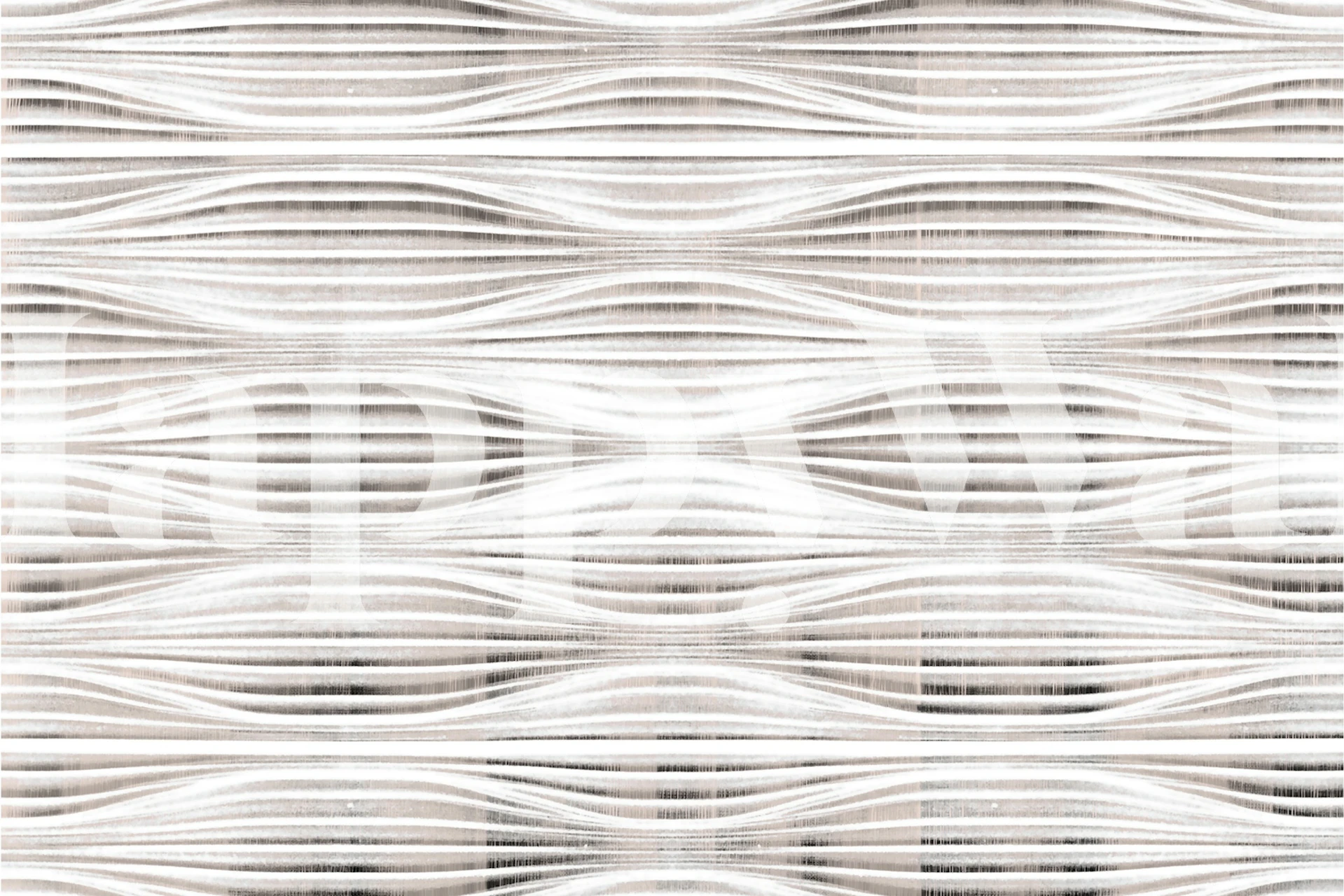 Light Japan Waves wallpaper displayed in a room