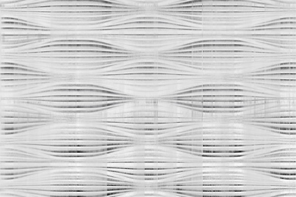 Gray Soft Japan Waves