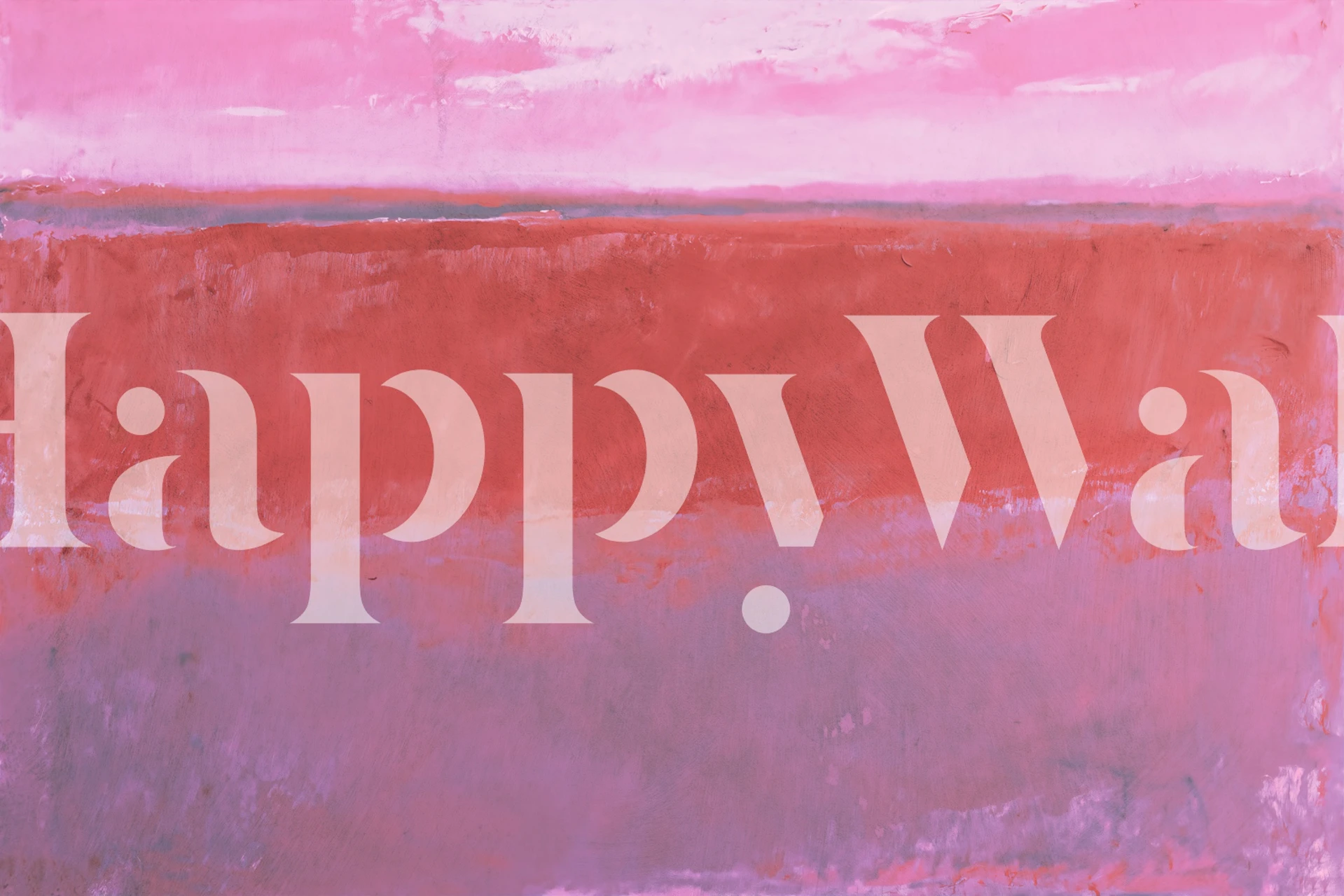 Fototapeta Abstraktní růžová a šedá moderní krajina